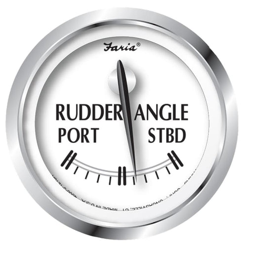 Faria Newport SS 2 Rudder Angle Indicator Gauge [25006] 1st Class Eligible, Boat Outfitting, Boat Outfitting | Gauges, Brand_Faria Beede
