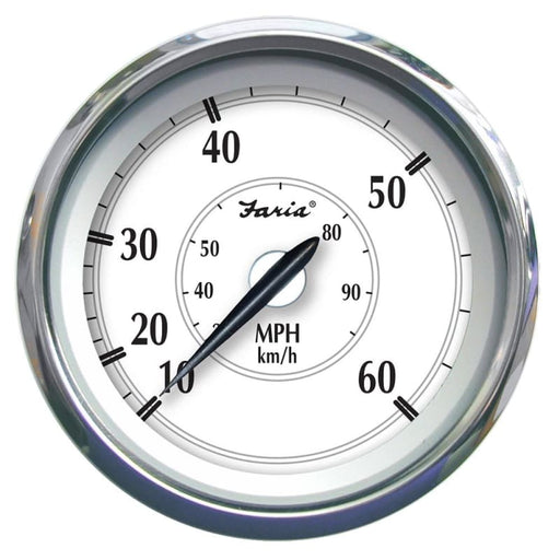 Faria Newport SS 4 Speedometer - to 60 MPH [45010] Boat Outfitting, Boat Outfitting | Gauges, Brand_Faria Beede Instruments, Marine 