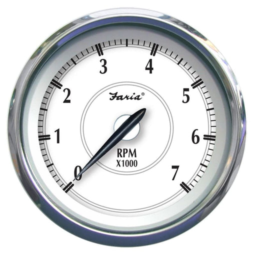 Faria Newport SS 4 Tachometer f/Gas Outboard - 7000 RPM [45003] Boat Outfitting, Boat Outfitting | Gauges, Brand_Faria Beede Instruments, 