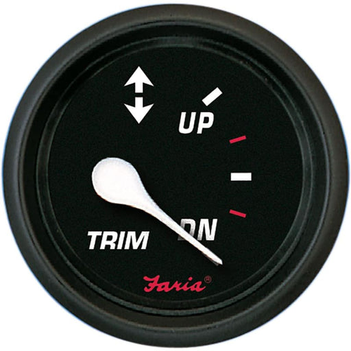 Faria Professional Red 2 Trim Gauge [14607] 1st Class Eligible, Boat Outfitting, Boat Outfitting | Gauges, Brand_Faria Beede Instruments, 