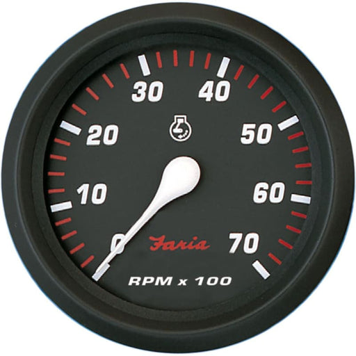 Faria Professional Red 4 Tachometer - 7,000 RPM [34617] Boat Outfitting, Boat Outfitting | Gauges, Brand_Faria Beede Instruments, Marine 
