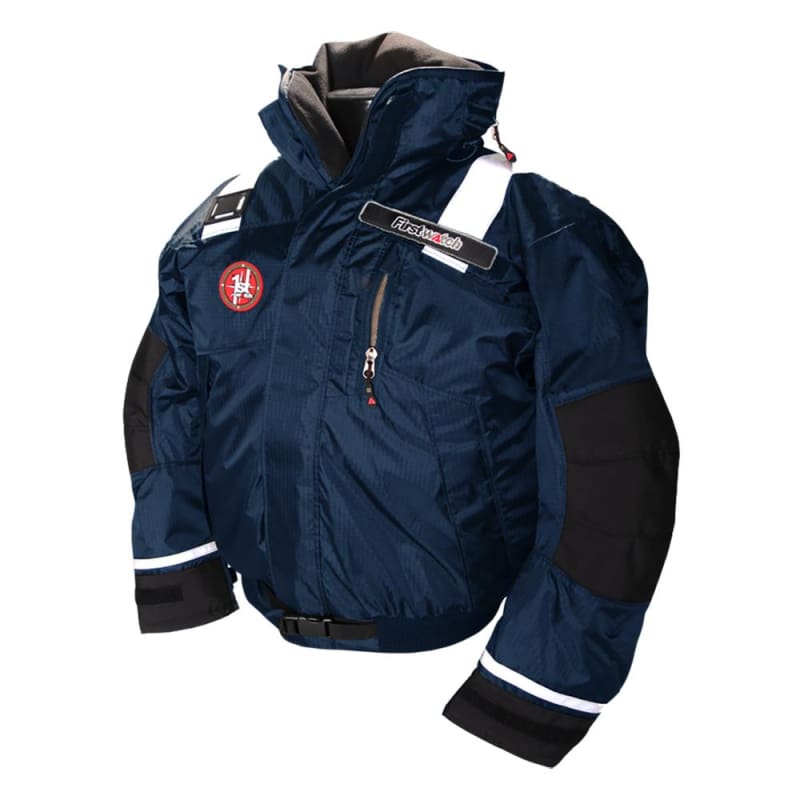 First Watch AB-1100 Flotation Bomber Jacket - Navy Blue - Small [AB-1100-PRO-NV-S] Brand_First Watch, Marine Safety, Marine Safety |