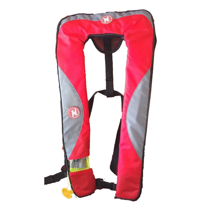 First Watch FW-240 Inflatable PFD - Red/Grey - Automatic [FW-240A-RG] Brand_First Watch, Hazmat, Marine Safety, Marine Safety | Personal