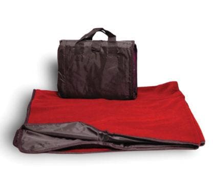Fleece Picnic Blanket (Solid Colors) Red BLANKETS CAMPING Camping | Accessories fleece picnic Fleece K-R-S-I