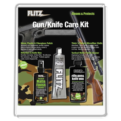 Flitz Knife & Gun Care Kit [KG 41501] Boat Outfitting, Boat Outfitting | Cleaning, Brand_Flitz, Camping, Camping | Knives Knives CWR
