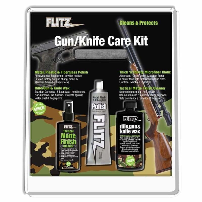 Flitz Knife & Gun Care Kit [KG 41501] Boat Outfitting Boat Outfitting | Cleaning Brand_Flitz Camping Camping | Knives Knives CWR