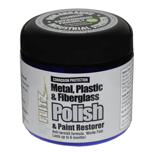 Flitz Metal Plastic Fiberglass Polish Paste - 1.0lb [CA 03516-6] Boat Outfitting, Boat Outfitting | Cleaning, Brand_Flitz Cleaning CWR