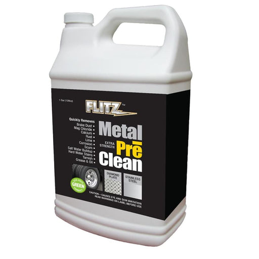 Flitz Metal Pre-Clean - All Metals Including Stainless Steel - Gallon Refill [AL 01710] Boat Outfitting, Boat Outfitting | Cleaning,