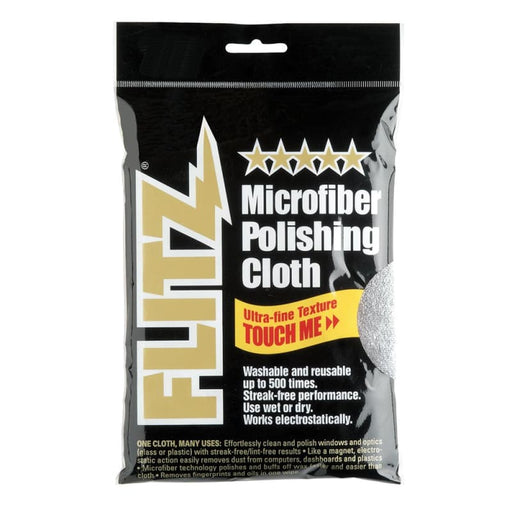 Flitz Microfiber Polishing Cloth - 16 x 16 - Single Bag [MC200] 1st Class Eligible, Boat Outfitting, Boat Outfitting | Cleaning, Brand_Flitz