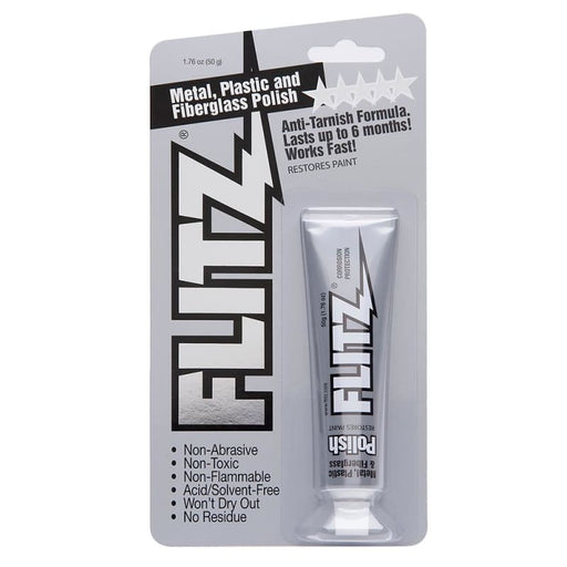 Flitz Polish - Paste - 1.76 oz. Tube [BP 03511] 1st Class Eligible, Boat Outfitting, Boat Outfitting | Cleaning, Brand_Flitz Cleaning CWR