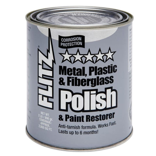 Flitz Polish - Paste - 2.0 lb. Quart Can [CA 03518-6] Boat Outfitting, Boat Outfitting | Cleaning, Brand_Flitz Cleaning CWR