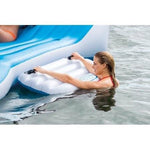 Six-Person Floating Lounge beach beach party lounge lounge chairs pool party Floats Intex