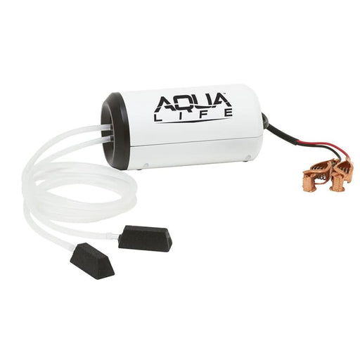 Frabill Aqua-Life Aerator Dual Output 12V DC Greater Than 25 Gallons [14213] Brand_Frabill, Hunting & Fishing, Hunting & Fishing | Bait 