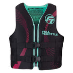 Full Throttle Adult Rapid-Dry Life Jacket - L/XL - Aqua/Black [142100-505-050-22] Brand_Full Throttle, Marine Safety, Marine Safety |