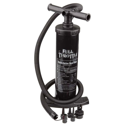 Full Throttle Dual Action Hand Pump - Black [310100-700-999-12] Brand_Full Throttle, Clearance, Specials, Watersports, Watersports | Air