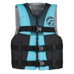 Full Throttle Teen Nylon Life Jacket - Aqua/Black [112200-505-010-22] Brand_Full Throttle, Marine Safety, Marine Safety | Personal Flotation