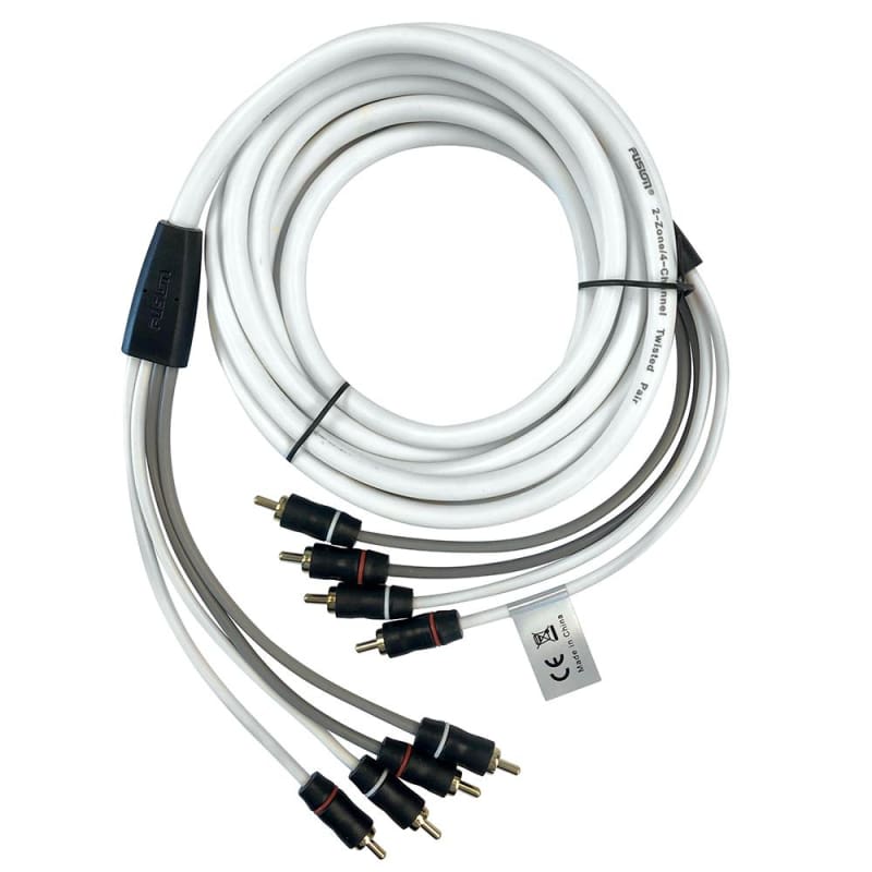 FUSION RCA Cable - 4 Channel - 12 [010-12893-00] 1st Class Eligible, Brand_FUSION, Entertainment, Entertainment | Accessories Accessories
