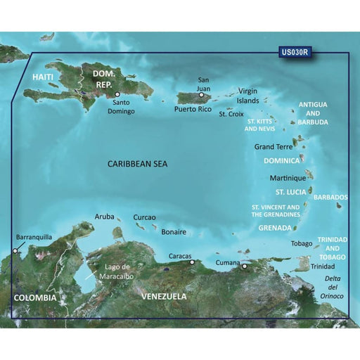 Garmin BlueChart g3 HD - HXUS030R - Southeast Caribbean - microSD/SD [010-C0731-20] 1st Class Eligible, Brand_Garmin, Cartography, 