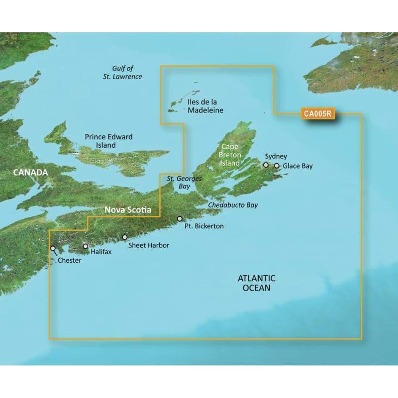 Garmin BlueChart g3 Vision HD - VCA005R - Halifax - Cape Breton - microSD-SD [010-C0691-00] Brand_Garmin Cartography Cartography | Garmin