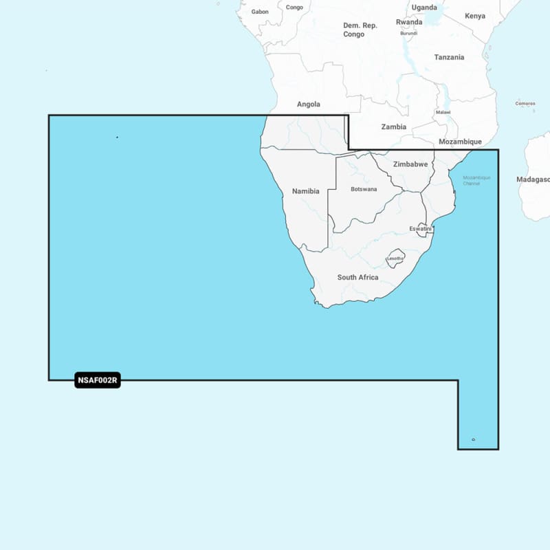 Garmin Navionics+ NSAF002R - Africa South - Marine Chart [010-C1225-20] Brand_Garmin, Cartography, Cartography | Garmin Navionics+ Foreign 