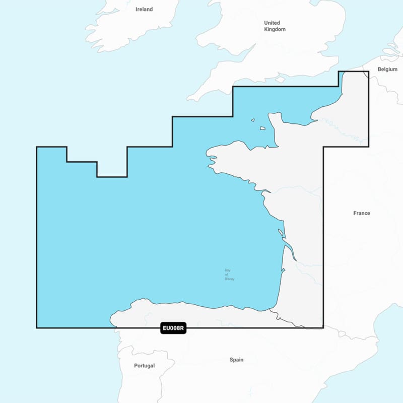 Garmin Navionics+ NSEU008R - Bay of Biscay - Marine Chart [010-C1235-20] Brand_Garmin, Cartography, Cartography | Garmin Navionics+ Foreign 