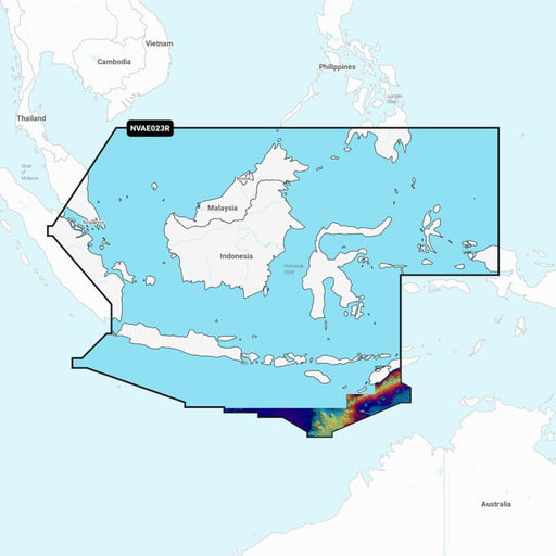 Garmin Navionics Vision+ NVAE023R - Java Borneo - Marine Chart [010-C1221-00] Brand_Garmin, Cartography, Cartography | Garmin Navionics 