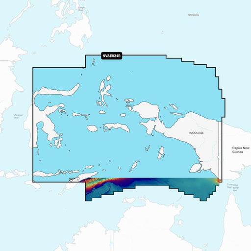 Garmin Navionics Vision+ NVAE024R - Central West Papua East Sulawesi - Marine Chart [010-C1222-00] Brand_Garmin, Cartography, Cartography | 
