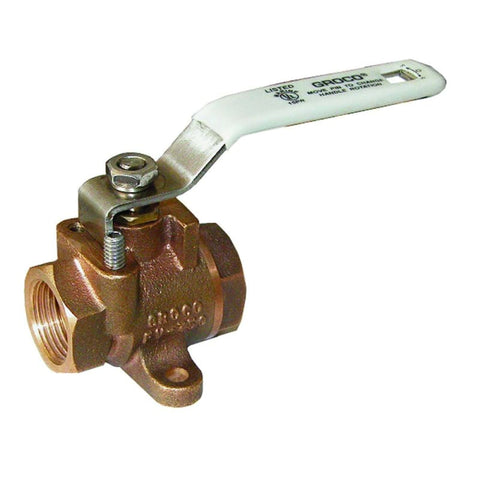 GROCO 1/2 NPT Bronze Inline Fuel Valve [FV-500] 1st Class Eligible, Brand_GROCO, Marine Plumbing & Ventilation, Marine Plumbing &