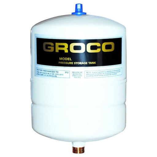 GROCO Pressure Storage Tank - 0.5 Gallon Drawdown [PST-1] Brand_GROCO, Marine Plumbing & Ventilation, Marine Plumbing & Ventilation |