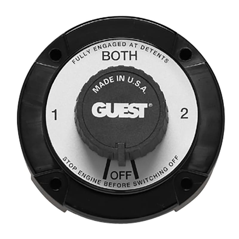 Guest 2110A Battery Selector Switch [2110A] 1st Class Eligible, Brand_Guest, Electrical, Electrical | Battery Management Battery Management
