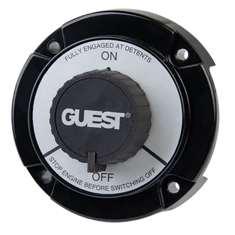 Guest 2112A Battery On/Off Switch Universal Mount w/o AFD [2112A] Brand_Guest, Electrical, Electrical | Battery Management Battery