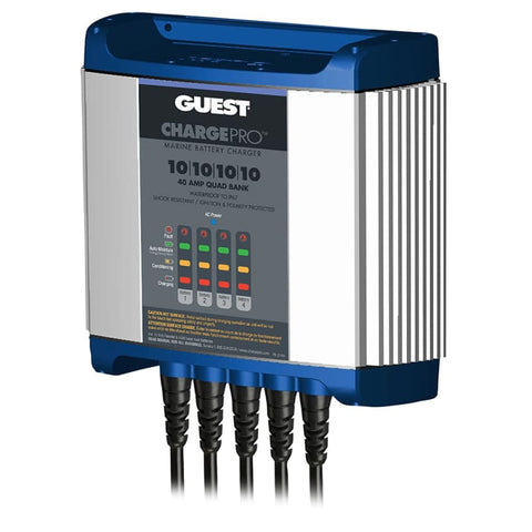 Guest On-Board Battery Charger 40A / 12V - 4 Bank - 120V Input [2740A] Brand_Guest, Electrical, Electrical | Battery Chargers Battery