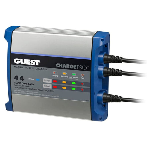 Guest On-Board Battery Charger 8A / 12V - 2 Bank - 120V Input [2707A] Brand_Guest, Electrical, Electrical | Battery Chargers Battery
