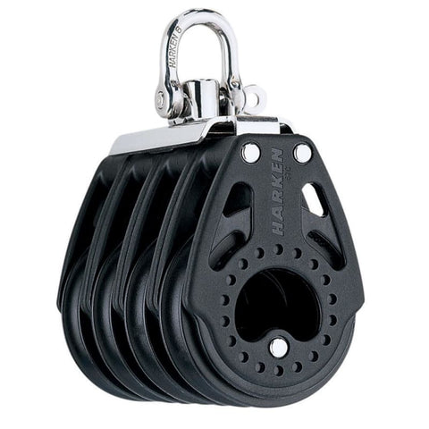 Harken 57mm Carbo Quad Block - Swivel [2631] 1st Class Eligible, Brand_Harken, Sailing, Sailing | Blocks Blocks CWR