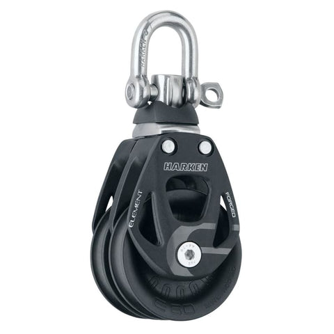 Harken 60mm Double Aluminum Element Block w/Swivel [6269] 1st Class Eligible, Brand_Harken, Sailing, Sailing | Blocks Blocks CWR