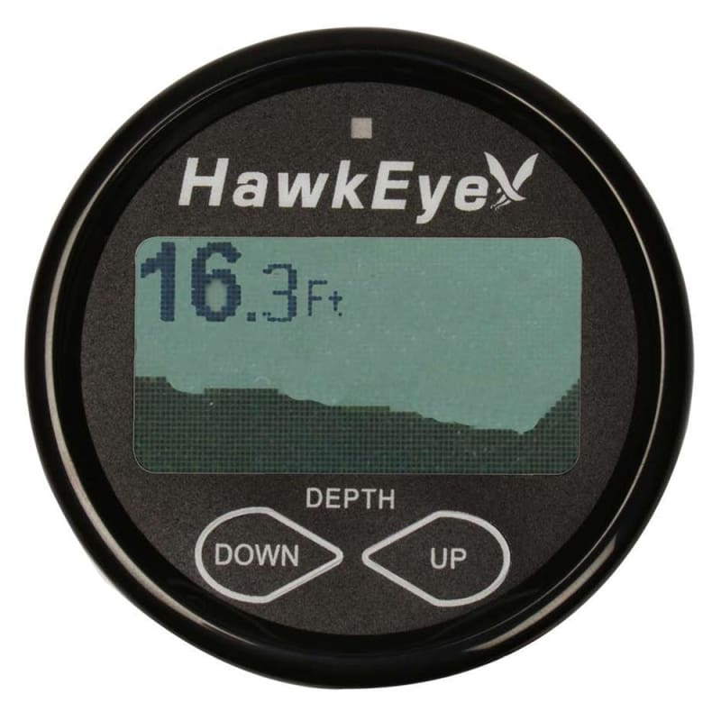 Hawkeye DepthTrax In-Dash Digital Depth Temp Gauge - Transom Mount [DT2BX-TM] Brand_HawkEye, Marine Navigation & Instruments, Marine 