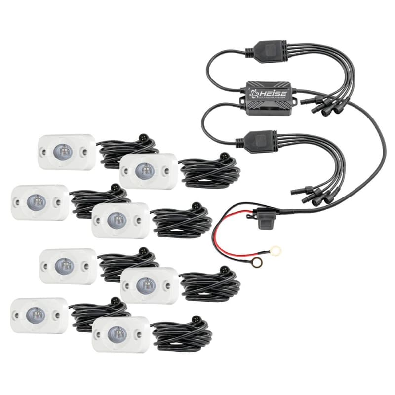 HEISE RGB Accent Light Kit - 8 Pack [HE-8MLRGBK] Automotive/RV, Automotive/RV | Lighting, Brand_HEISE LED Lighting Systems, Lighting, 