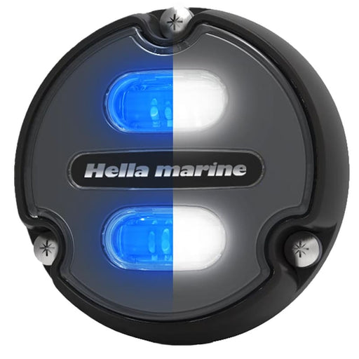 Hella Marine Apelo A1 Blue White Underwater Light - 1800 Lumens - Black Housing - Charcoal Lens [016145-001] Brand_Hella Marine, Lighting,