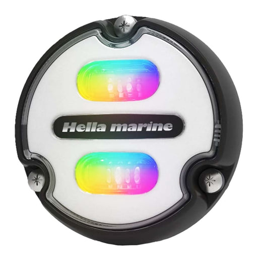 Hella Marine Apelo A1 RGB Underwater Light - 1800 Lumens - Black Housing - White Lens [016146-011] Brand_Hella Marine, Lighting, Lighting |