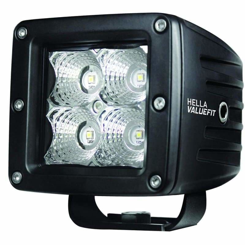 Hella Marine Value Fit LED 4 Cube Flood Light - Black [357204031] Automotive/RV Automotive/RV | Lighting Brand_Hella Marine Lighting