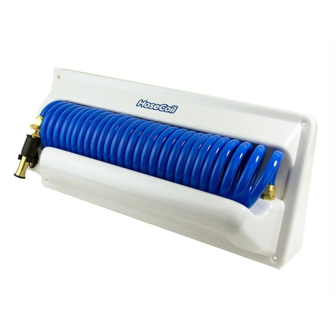 HoseCoil Horizontal Mount Enclosure w/Additional 5 Feeder Hose [HC25H2] Boat Outfitting, Boat Outfitting | Cleaning, Boat Outfitting | Deck 