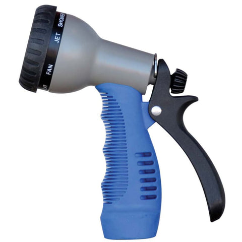 HoseCoil Rubber Tip Nozzle w/9 Pattern Adjustable Spray Head Comfort Grip [WN515] 1st Class Eligible, Boat Outfitting, Boat Outfitting |