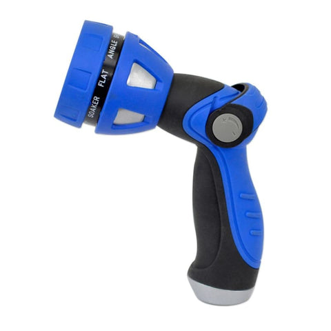 HoseCoil Thumb Lever Nozzle w/Metal Body Nine Pattern Adjustable Spray Head [WN815] 1st Class Eligible, Boat Outfitting, Boat Outfitting | 