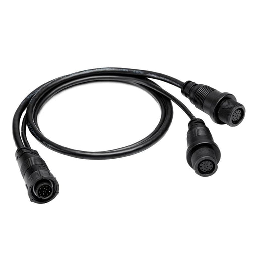 Humminbird 14 M SILR Y - SOLIX/APEX Side Imaging Left-Right Splitter Cable [720112-1] 1st Class Eligible, Brand_Humminbird, Marine 