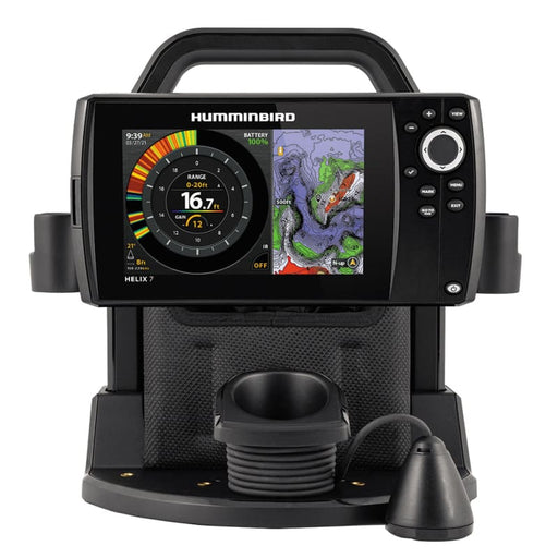 Humminbird ICE HELIX 7 CHIRP GPS G4 - Sonar/GPS Combo [411750-1] Brand_Humminbird, Clearance, Hazmat, Marine Navigation & Instruments,