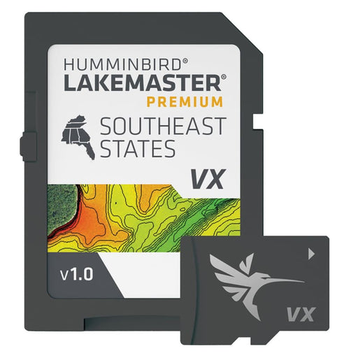 Humminbird LakeMaster VX Premium - Southeast [602008-1] 1st Class Eligible, Brand_Humminbird, Cartography, Cartography | Humminbird 
