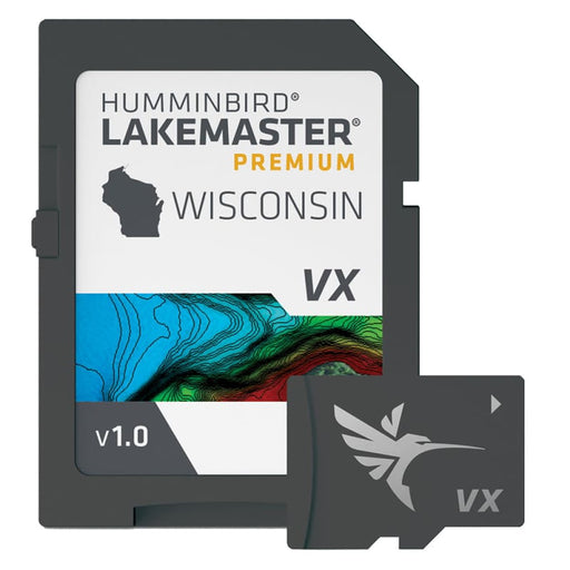 Humminbird LakeMaster VX Premium - Wisconsin [602010-1] 1st Class Eligible, Brand_Humminbird, Cartography, Cartography | Humminbird 