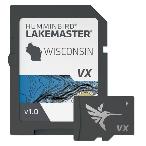 Humminbird LakeMaster VX - Wisconsin [601010-1] 1st Class Eligible, Brand_Humminbird, Cartography, Cartography | Humminbird Humminbird CWR