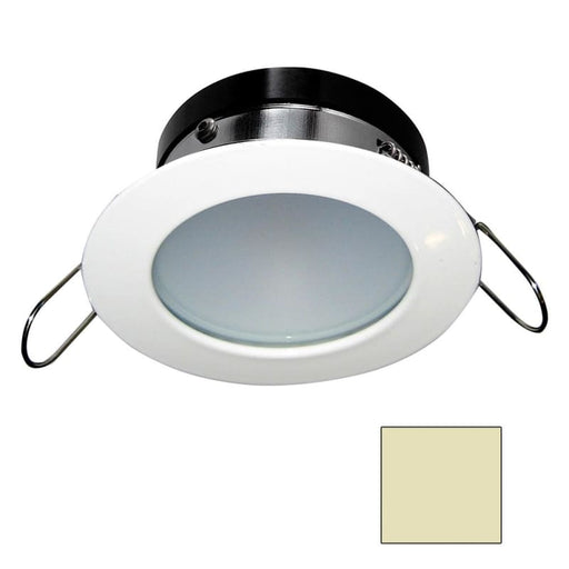 i2Systems Apeiron A1110Z - 4.5W Spring Mount Light - Round - Warm White - White Finish [A1110Z-31CAB] 1st Class Eligible, Brand_I2Systems 