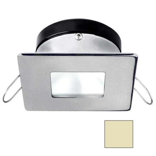 i2Systems Apeiron A1110Z - 4.5W Spring Mount Light - Square/Square - Warm White - Brushed Nickel Finish [A1110Z-44CAB] 1st Class Eligible, 